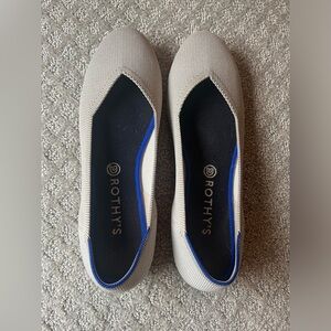 Rothys Gray Flats
